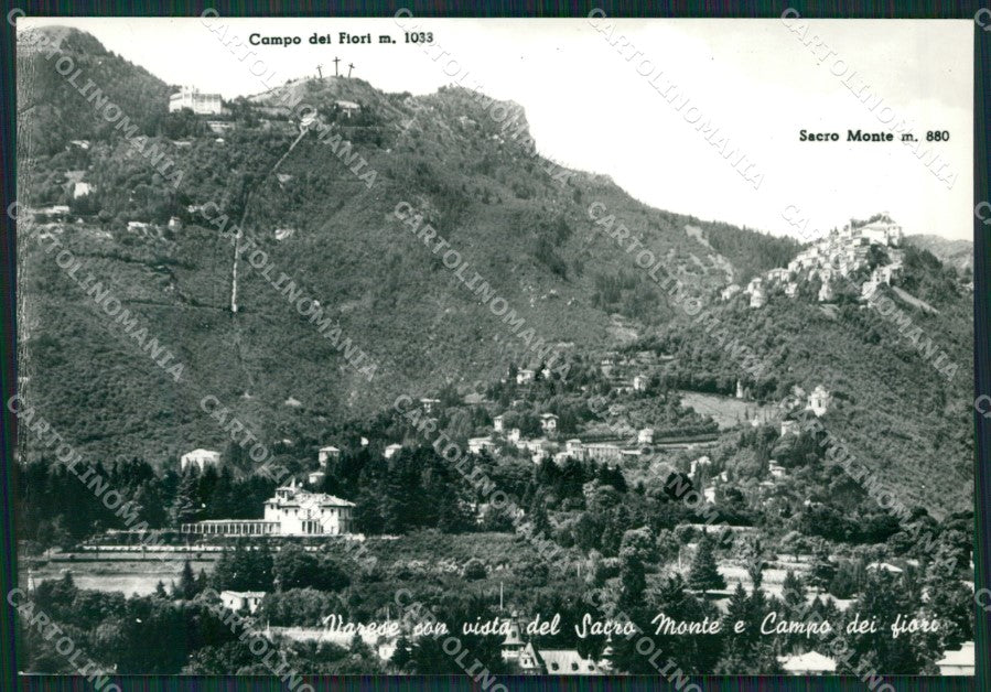 Varese Sacro Monte Campo dei Fiori Foto FG cartolina KV7238 – fronte