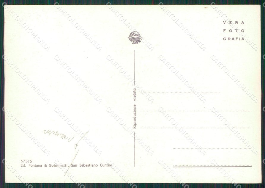 Alessandria Fabbrica Curone Caldirola PIEGHINA Foto FG cartolina KV7240 – retro