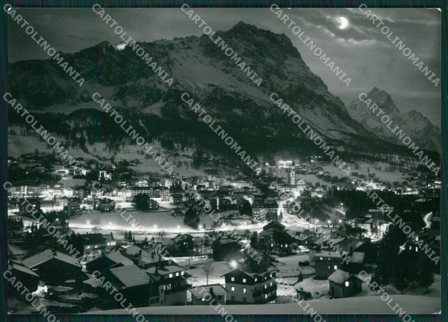Belluno Cortina Chiaro di Luna Foto FG cartolina KV7250 – fronte