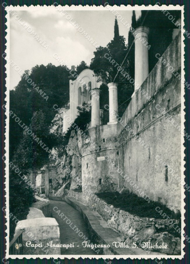 Napoli Capri Anacapri Foto FG cartolina KV7267 – fronte