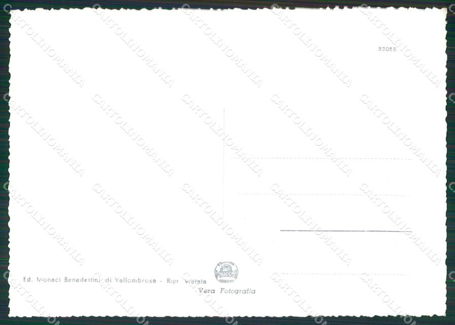Firenze Reggello Vallombrosa Foto FG cartolina KV7268 – retro