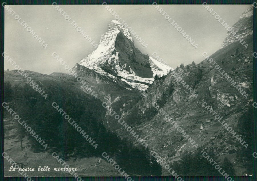 Aosta Breuil Cirvino Foto FG cartolina KV7270 – fronte