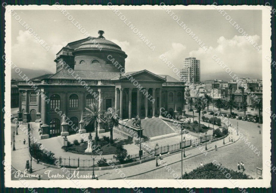 Palermo Città Teatro Foto FG cartolina KV7273 – fronte