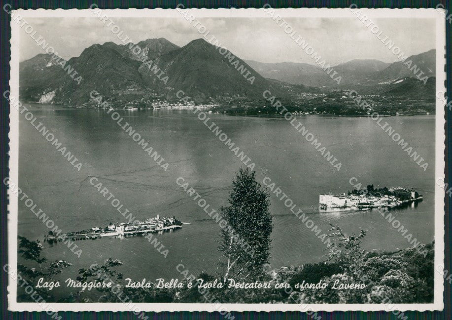 Verbania Stresa Isola Bella Pescatori Laveno Lago Maggiore Foto cartolina KV7305 – fronte
