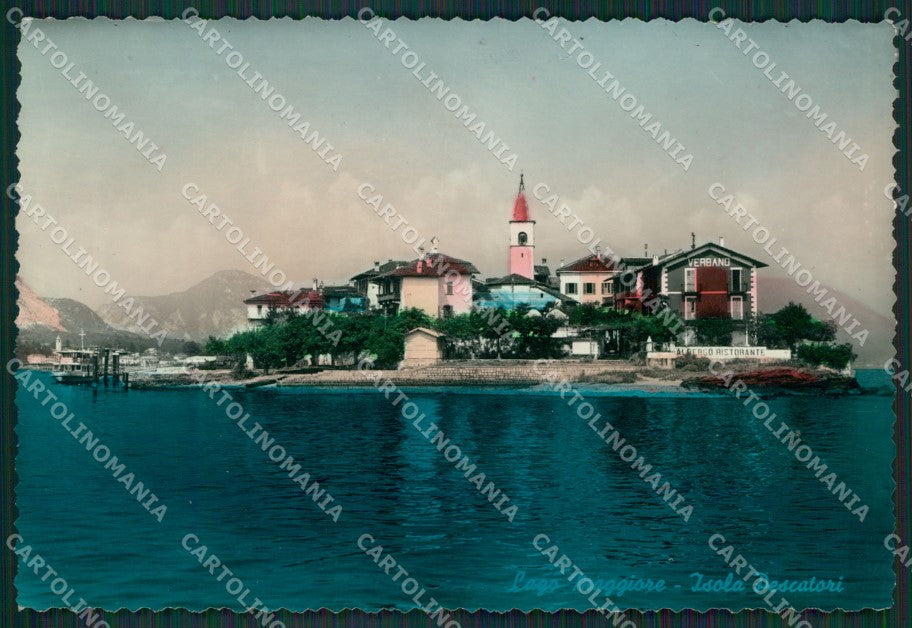 Verbania Stresa Isola Pescatori Lago Maggiore Foto FG cartolina KV7310 – fronte