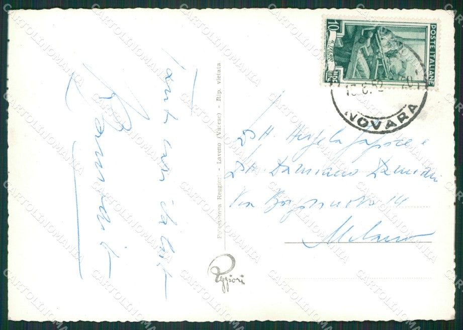 Verbania Intra Lago Maggiore Foto FG cartolina KV7313 – retro