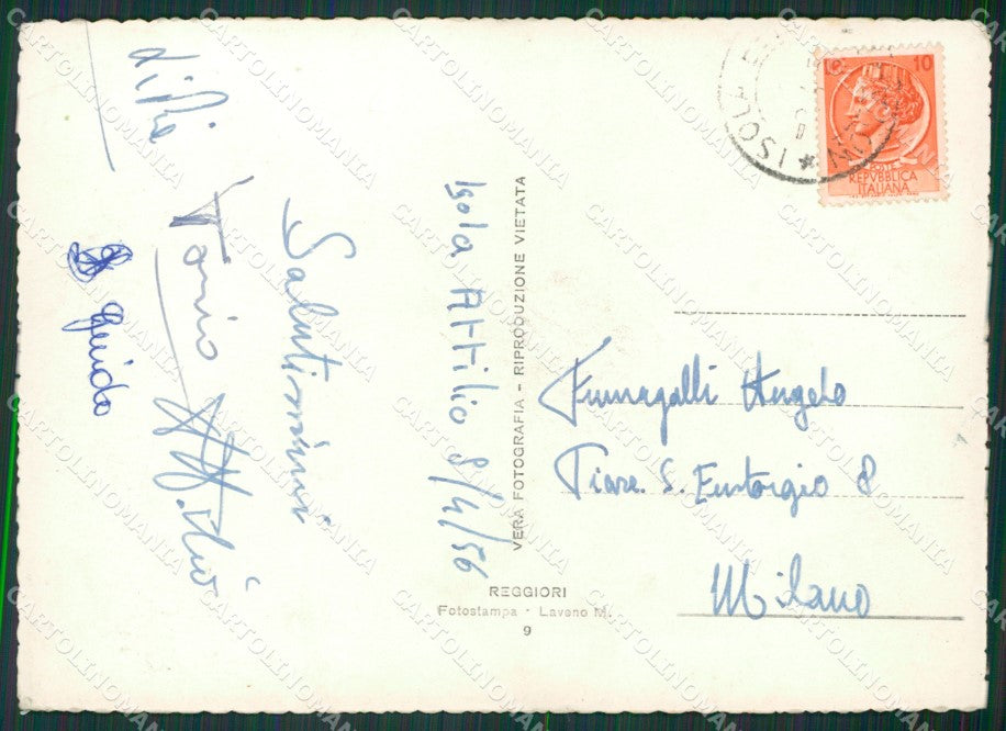 Verbania Stresa Isola Bella Lago Maggiore Foto FG cartolina KV7319 – retro