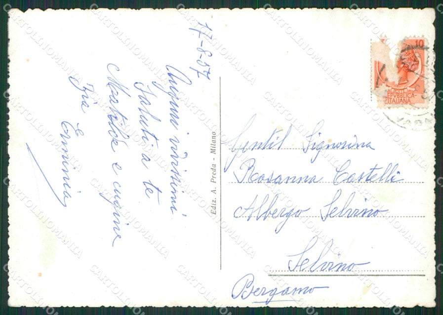 Verbania Stresa Isola Bella Lago Maggiore Foto FG cartolina KV7323 – retro