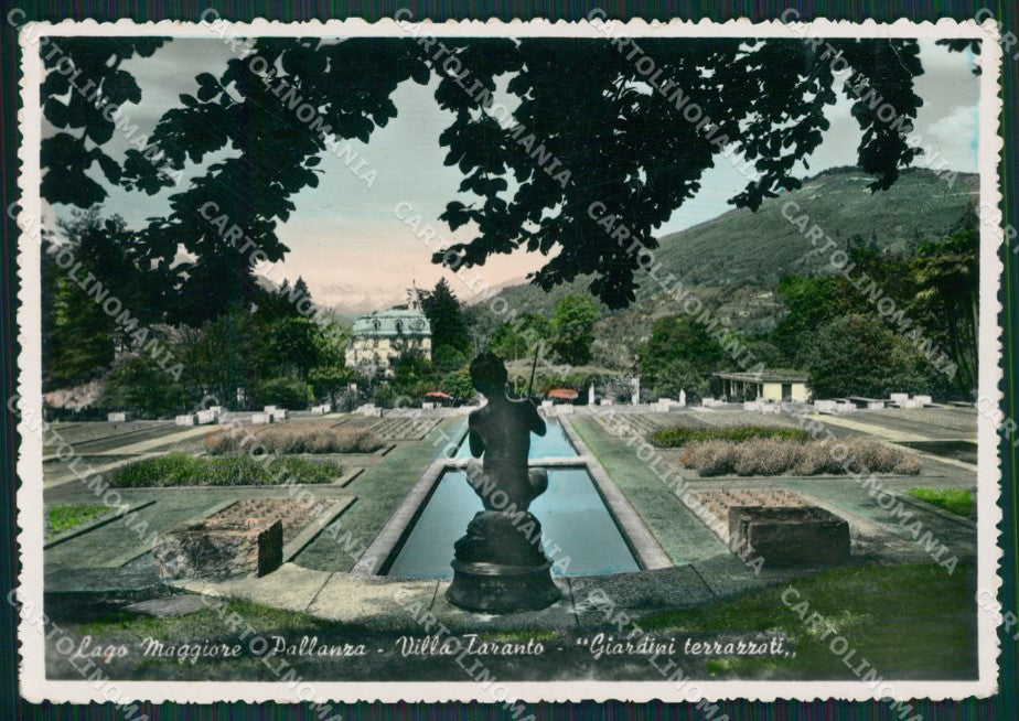 Verbania Pallanza Lago Maggiore PIEGA Foto FG cartolina KV7324 – fronte