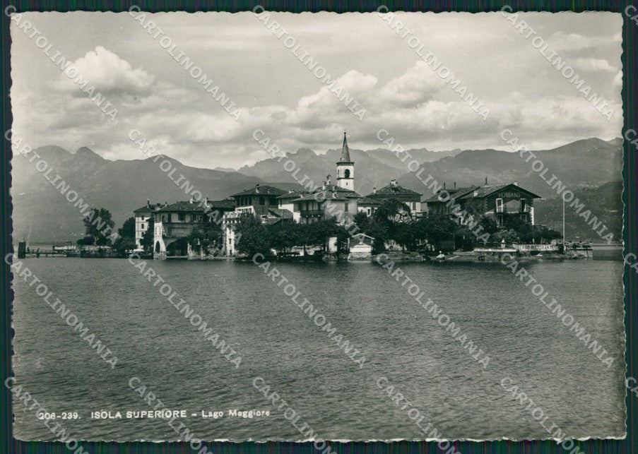 Verbania Stresa Isola Superiore Lago Maggiore PIEGHINA Foto FG cartolina KV7340 – fronte