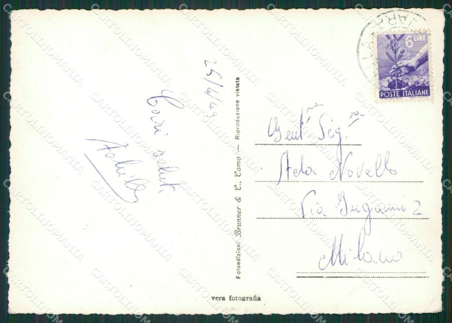 Verbania Stresa Isola Superiore Lago Maggiore PIEGHINA Foto FG cartolina KV7340 – retro