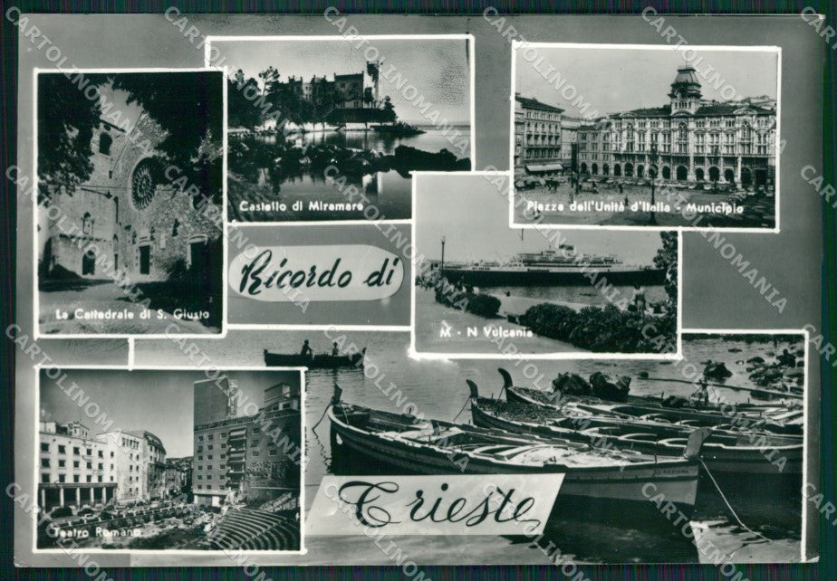 Trieste Città Foto FG cartolina KV7349 – fronte