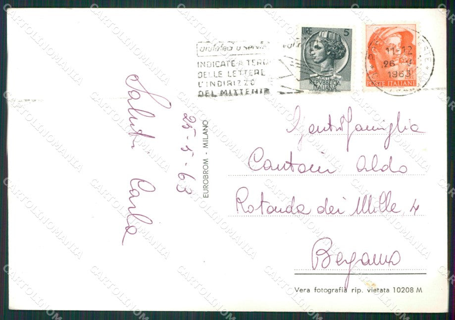 Trieste Città Foto FG cartolina KV7349 – retro