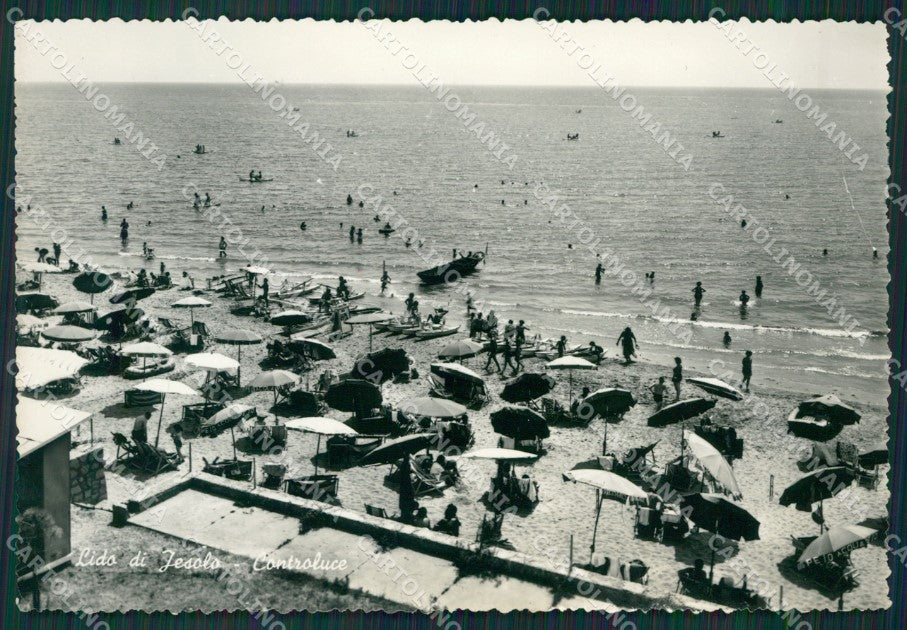 Venezia Jesolo Lido di PIEGHINA Foto FG cartolina KV7355 – fronte