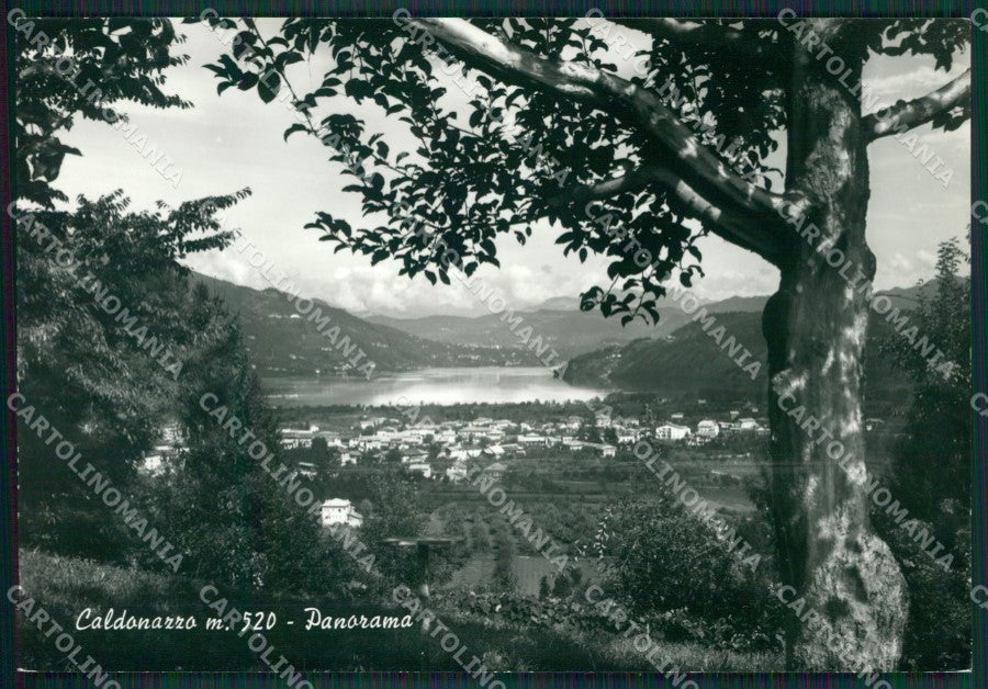 Trento Caldonazzo Foto FG cartolina KV7368 – fronte