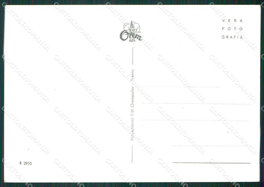 Trento Caldonazzo Foto FG cartolina KV7368 – retro