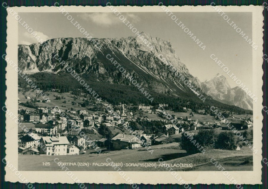 Belluno Cortina Foto FG cartolina KV7369 – fronte