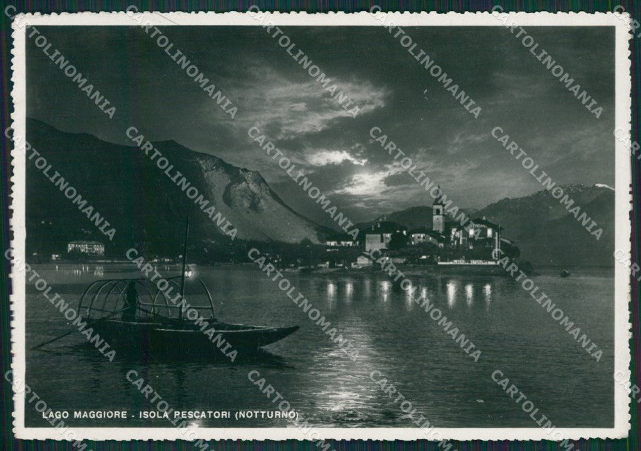 Verbania Stresa Isola Pescatori Lago Maggiore PIEGHINA Foto FG cartolina KV7372 – fronte