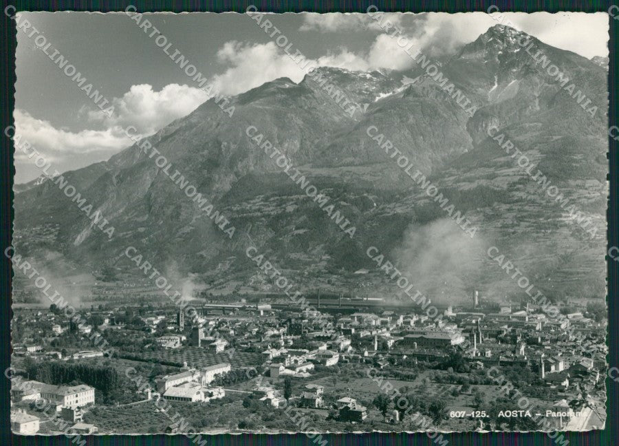 Aosta Città Foto FG cartolina KV7378 – fronte