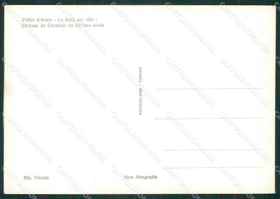 Aosta la Salle Foto FG cartolina KV7381 – retro