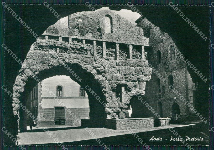 Aosta Città Porta Pretoria Foto FG cartolina KV7382 – fronte