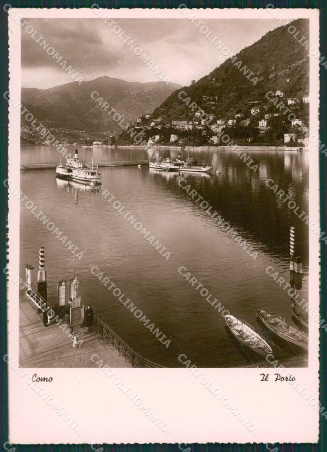 Como Città Battelli Foto FG cartolina KV7392 – fronte