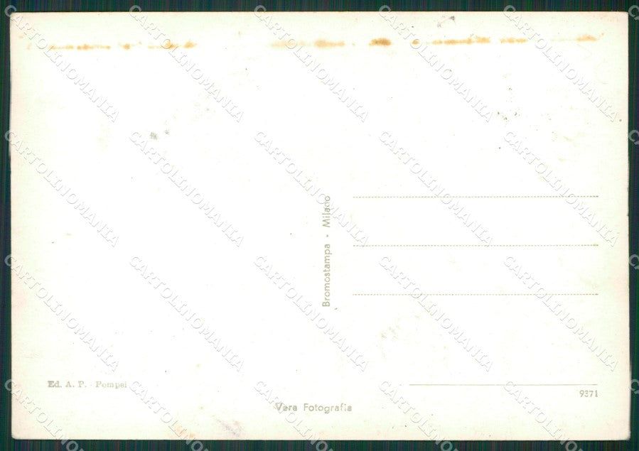 Napoli Pompei Ricordo da Foto FG cartolina KV7394 – retro