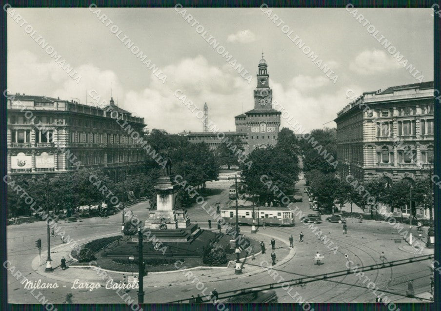 Milano Città Tram Foto FG cartolina KV7398 – fronte