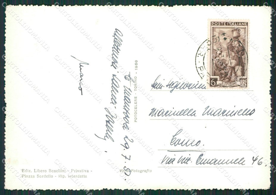 Mantova Città Foto FG cartolina KV7399 – retro