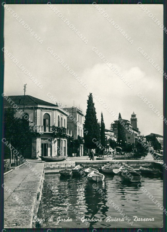 Brescia Gardone Riviera Barche Foto FG cartolina KV7400 – fronte