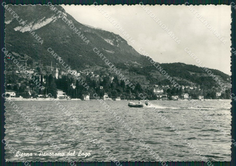 Lecco Lierna Lago di Como Foto FG cartolina KV7404 – fronte