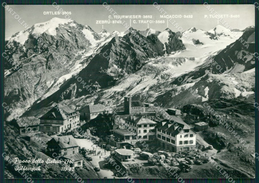 Sondrio Passo dello Stelvio Foto FG cartolina KV7409 – fronte