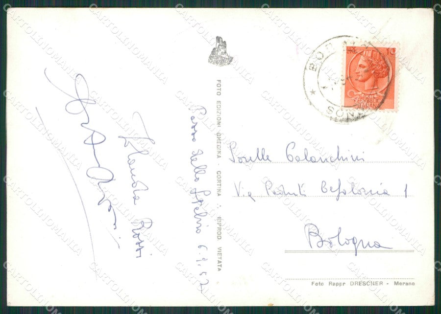 Sondrio Passo dello Stelvio Foto FG cartolina KV7409 – retro