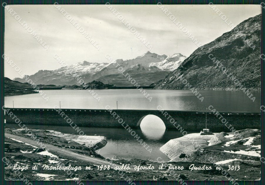 Sondrio Madesimo Montespluga Lago di Foto FG cartolina KV7410 – fronte
