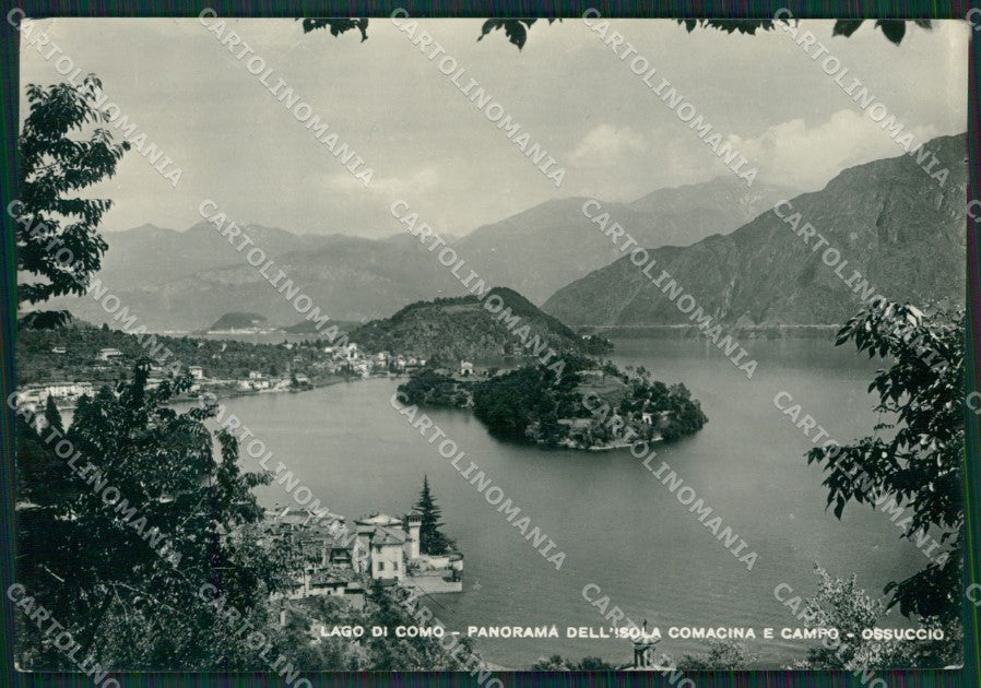 Como Ossuccio Isola Comacina Lago di Como Foto FG cartolina KV7416 – fronte