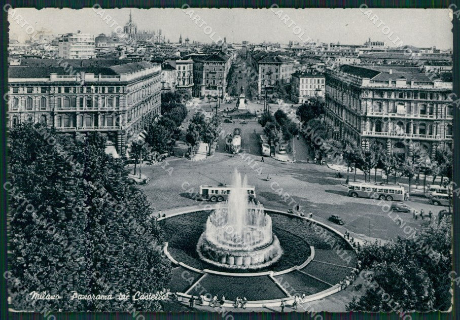 Milano Città Filovia Foto FG cartolina KV7423 – fronte