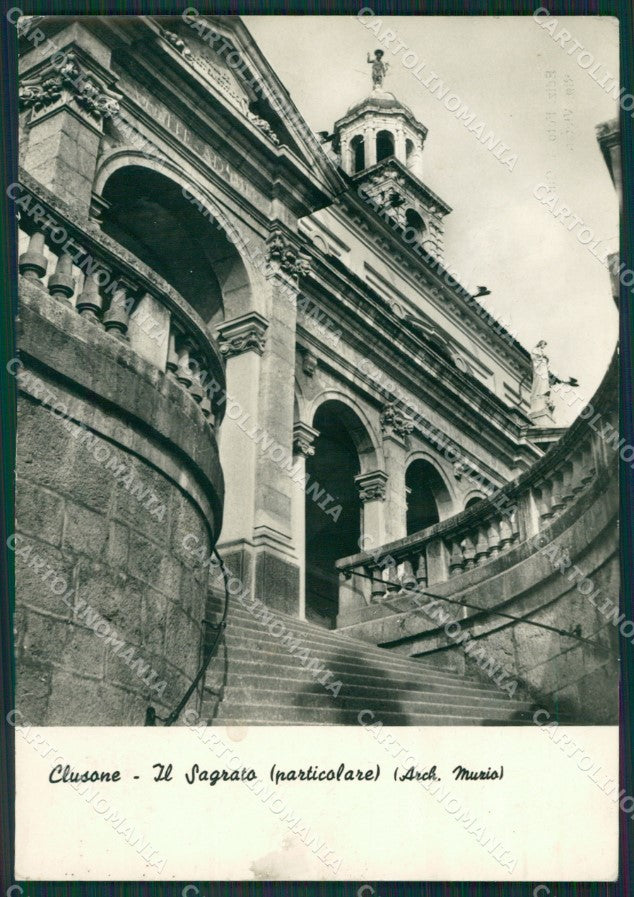 Bergamo Clusone PIEGHINE Foto FG cartolina KV7431 – fronte