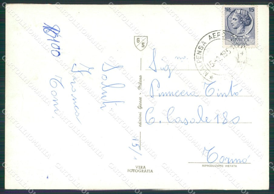 Milano Città Foto FG cartolina KV7434 – retro