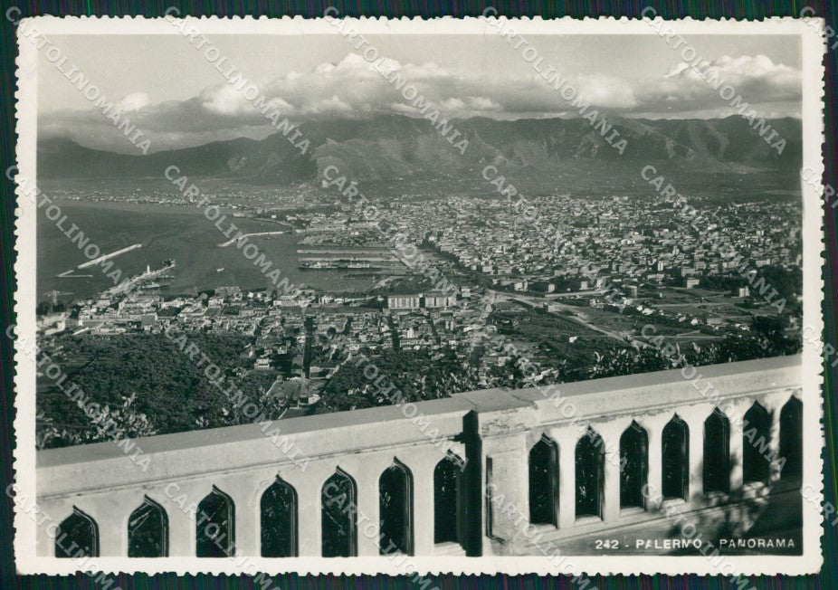 Palermo Città PIEGHE Foto FG cartolina KV7443 – fronte