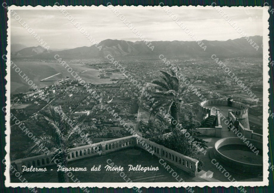Palermo Città Monte Pellegrino Foto FG cartolina KV7444 – fronte
