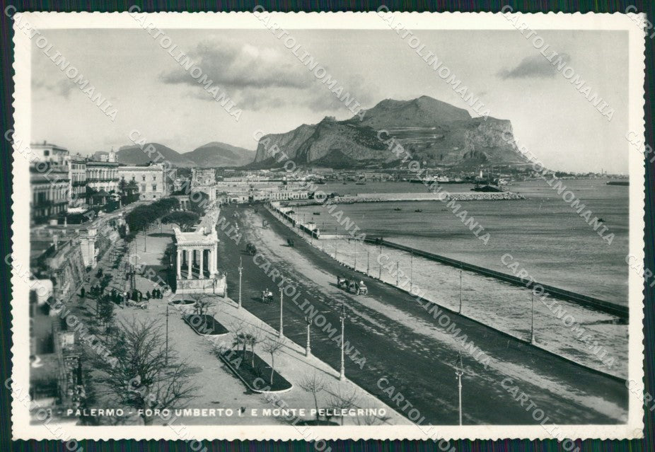 Palermo Città Monte Pellegrino Foto FG cartolina KV7454 – fronte