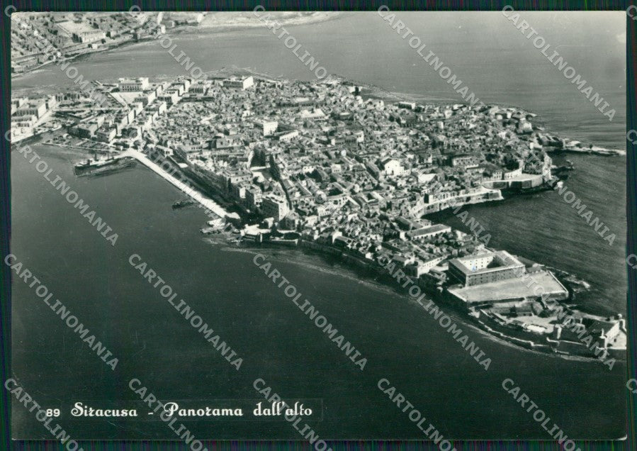 Siracusa Città PIEGA Foto FG cartolina KV7456 – fronte