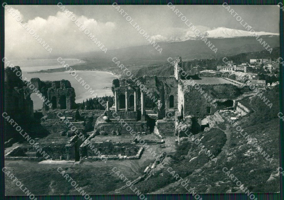 Messina Taormina Teatro Greco Foto FG cartolina KV7461 – fronte
