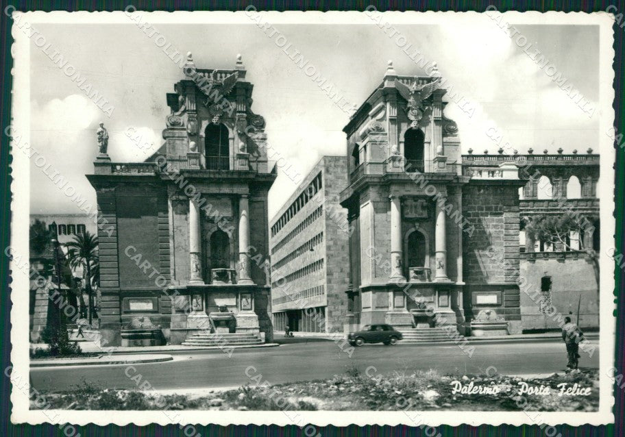 Palermo Città Porta Felice Foto FG cartolina KV7470 – fronte