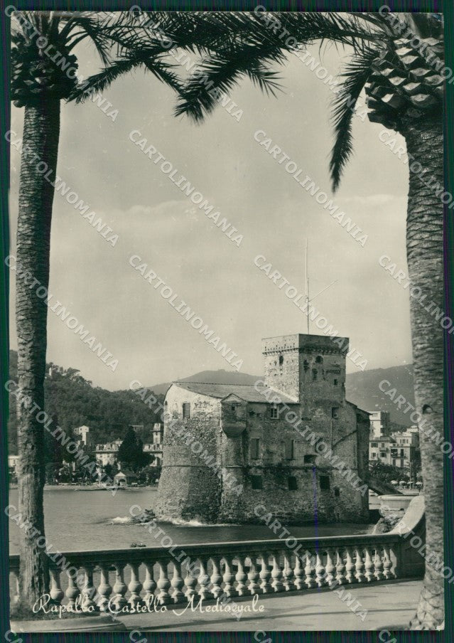 Genova Rapallo Castello Medioevale Foto FG cartolina KV7491 – fronte