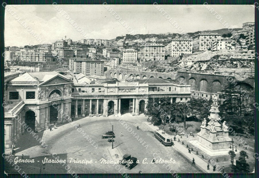 Genova Città Stazione Colombo Foto FG cartolina KV7493 – fronte