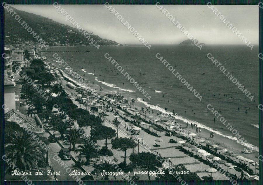 Savona Alassio Foto FG cartolina KV7495 – fronte
