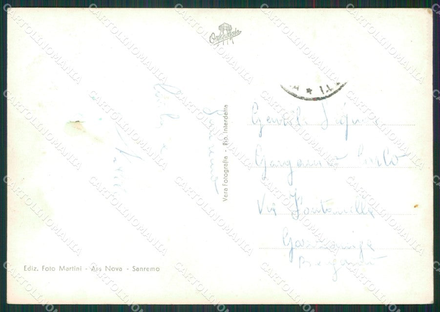 Imperia Sanremo Foto FG cartolina KV7501 – retro