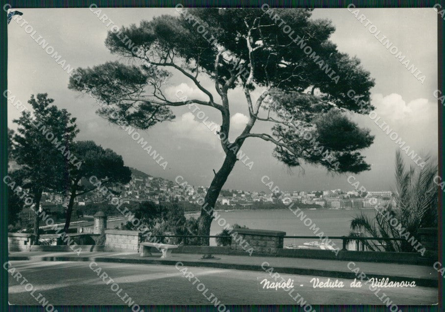 Napoli Veduta da Villanova Foto FG cartolina KV7506 – fronte