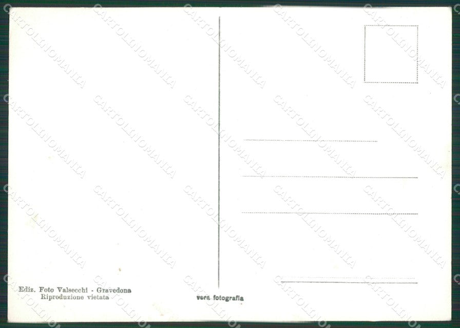 Como Gravedona Lago di Como Foto FG cartolina KV7507 – retro